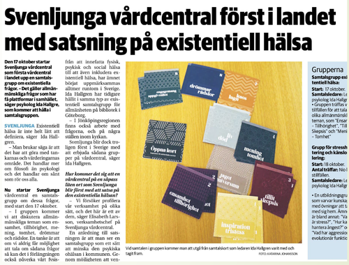 Samtalsgrupper Svenljunga vårdcentral